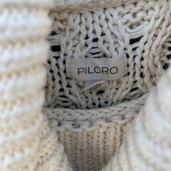 Anthropology Pilcro Cable Knit Turtleneck Sweater NWT Size Small - Picture 8 of 10